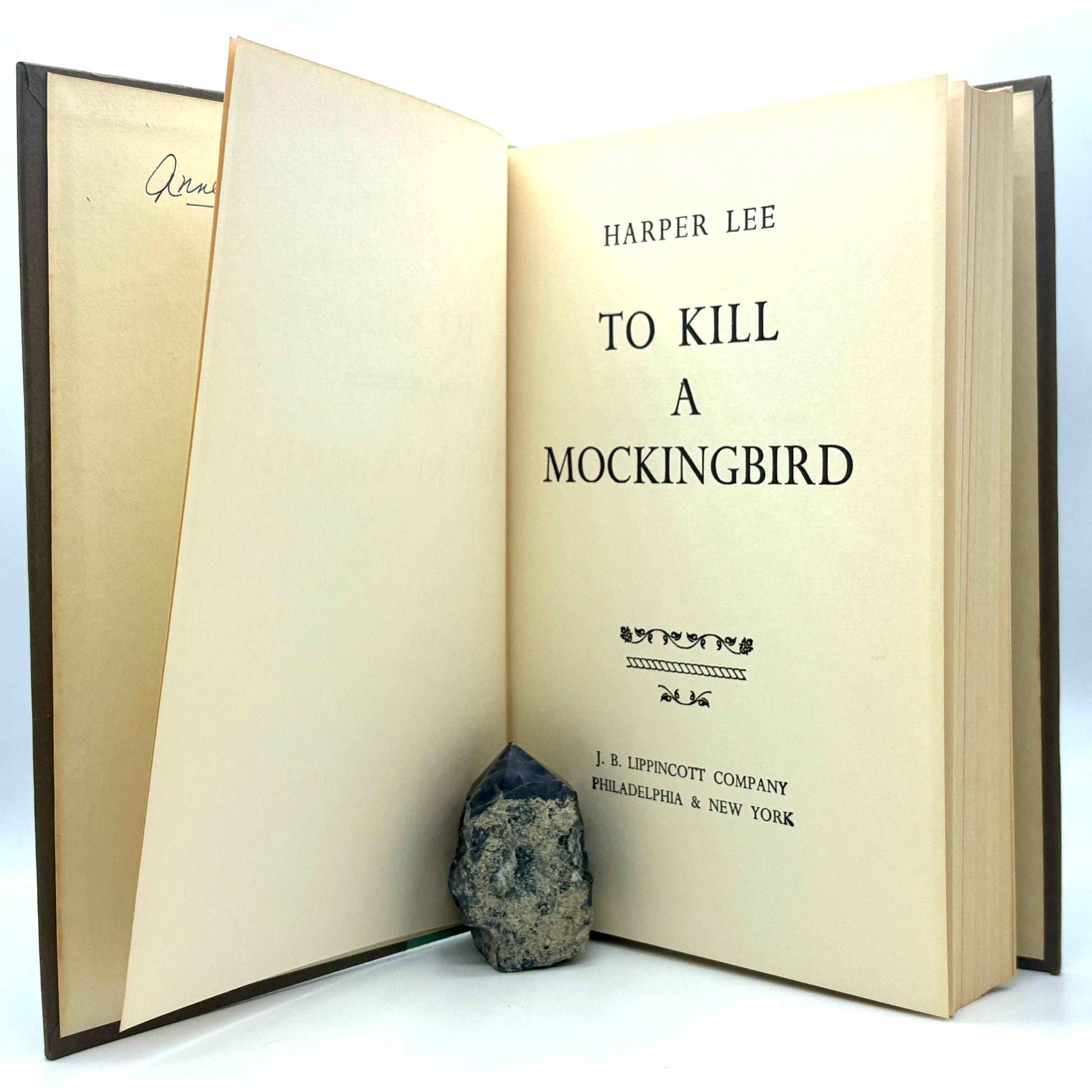 LEE, Harper "To Kill A Mockingbird" [Lippincott, 1960] 24th Impression