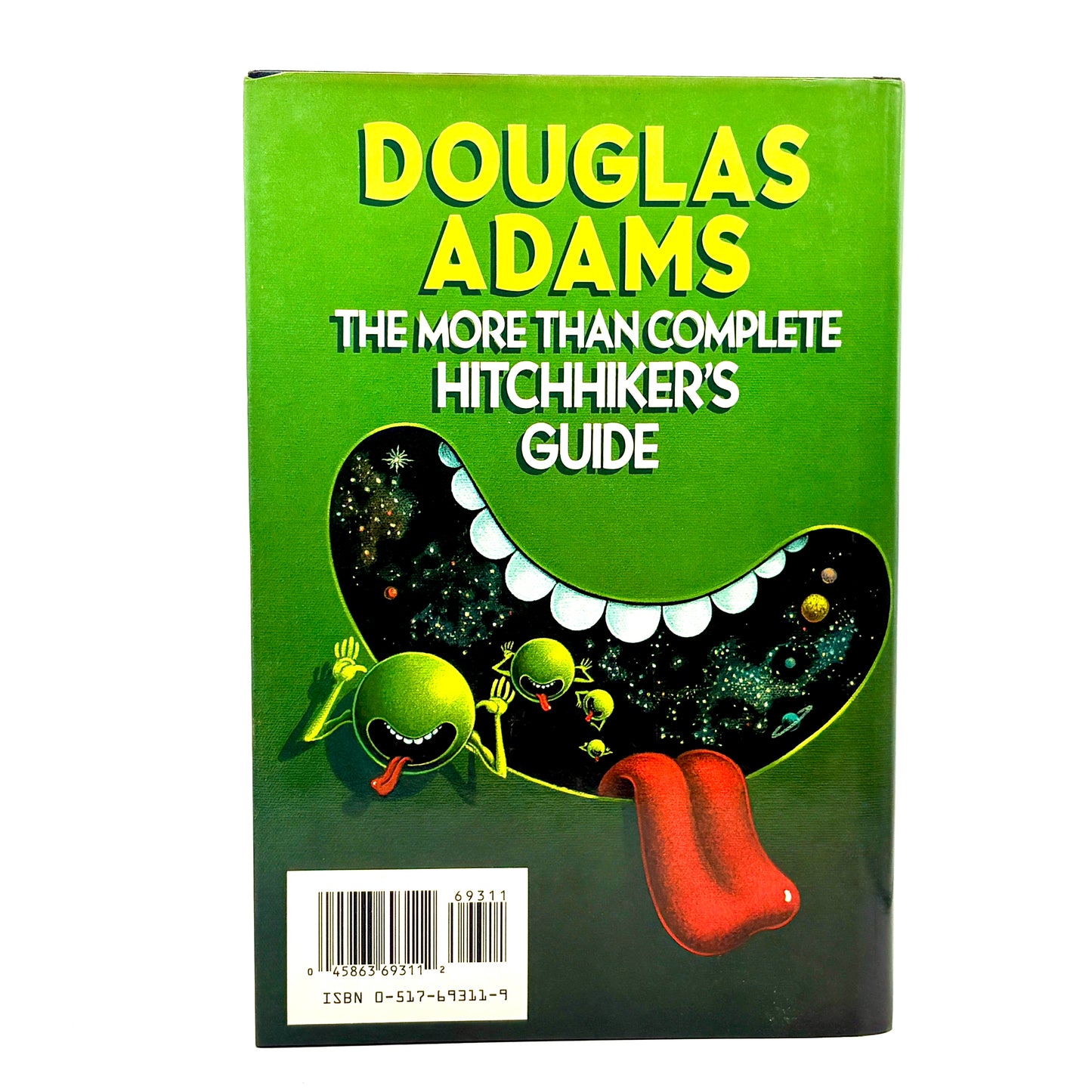 ADAMS, Douglas “The More Than Complete Hitchhiker’s Guide” [Bonanza Books, 1989] Signed