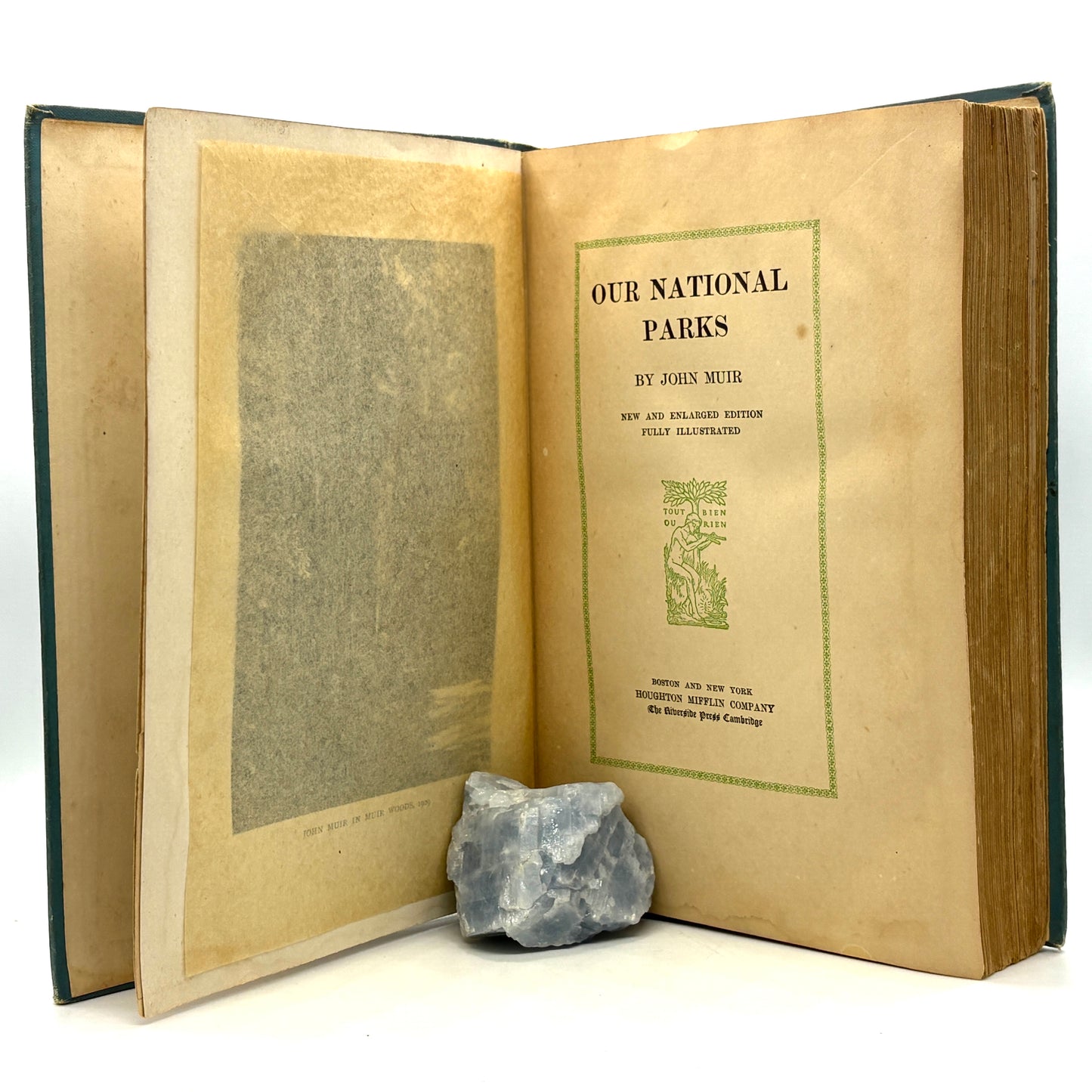 MUIR, John "Our National Parks" [Houghton Mifflin Company, 1909]