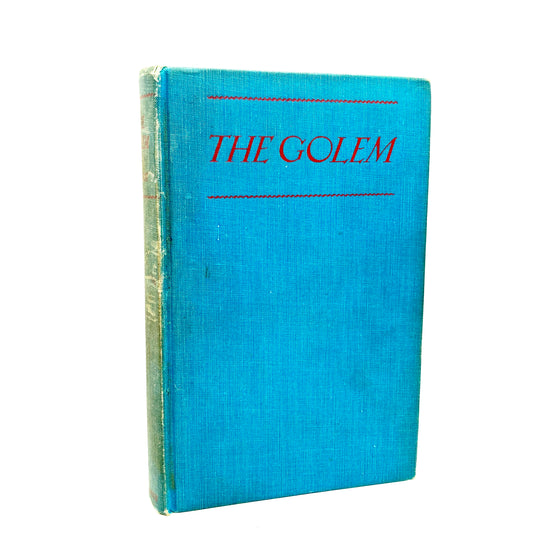 BLOCH, Chayim "The Golem" [Behrman's Jewish Book House, 1925] - Buzz Bookstore