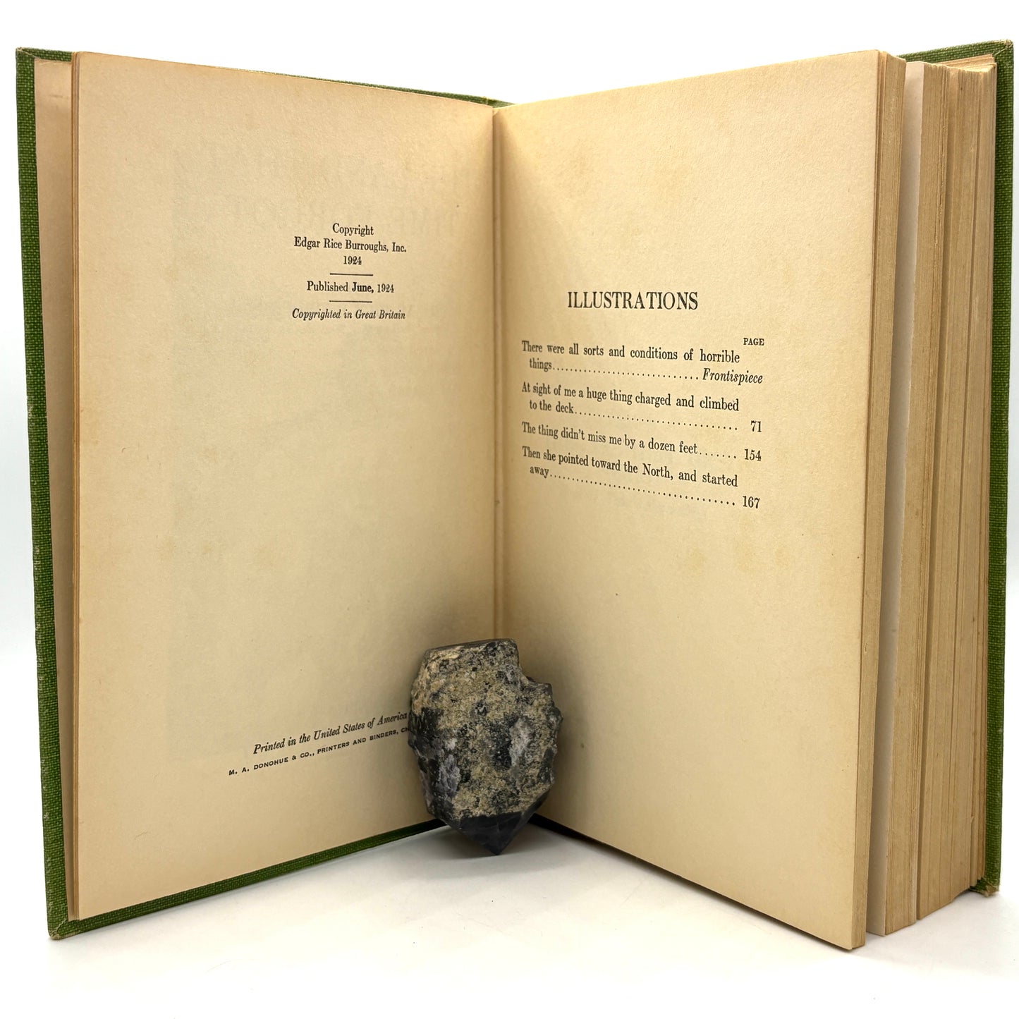BURROUGHS, Edgar Rice "The Land That Time Forgot" [A.C. McClurg, 1924] 1st Edition