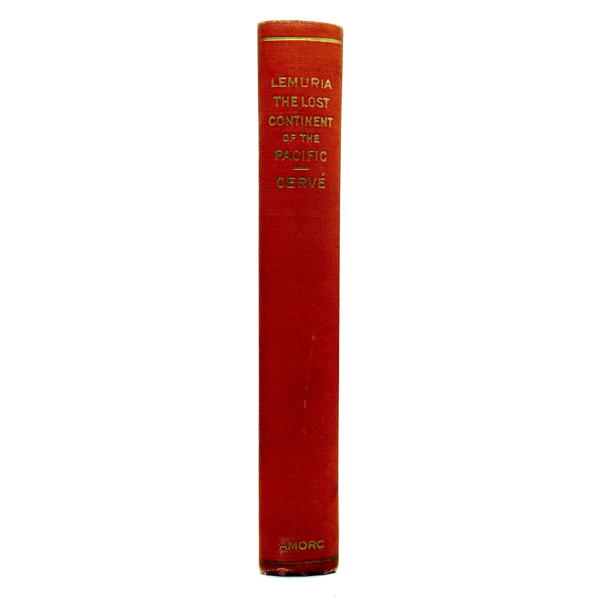 CERVÉ, W. S. “Lemuria: The Lost Continent of the Pacific” [Rosicrucian Press, 1935]