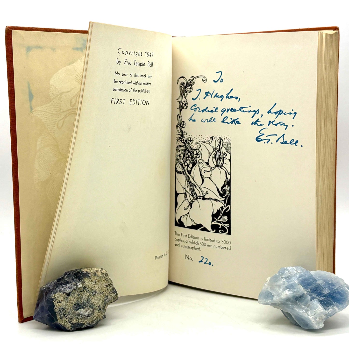 TAINE, John “The Forbidden Garden” [Fantasy Press, 1947] Inscribed, Numbered