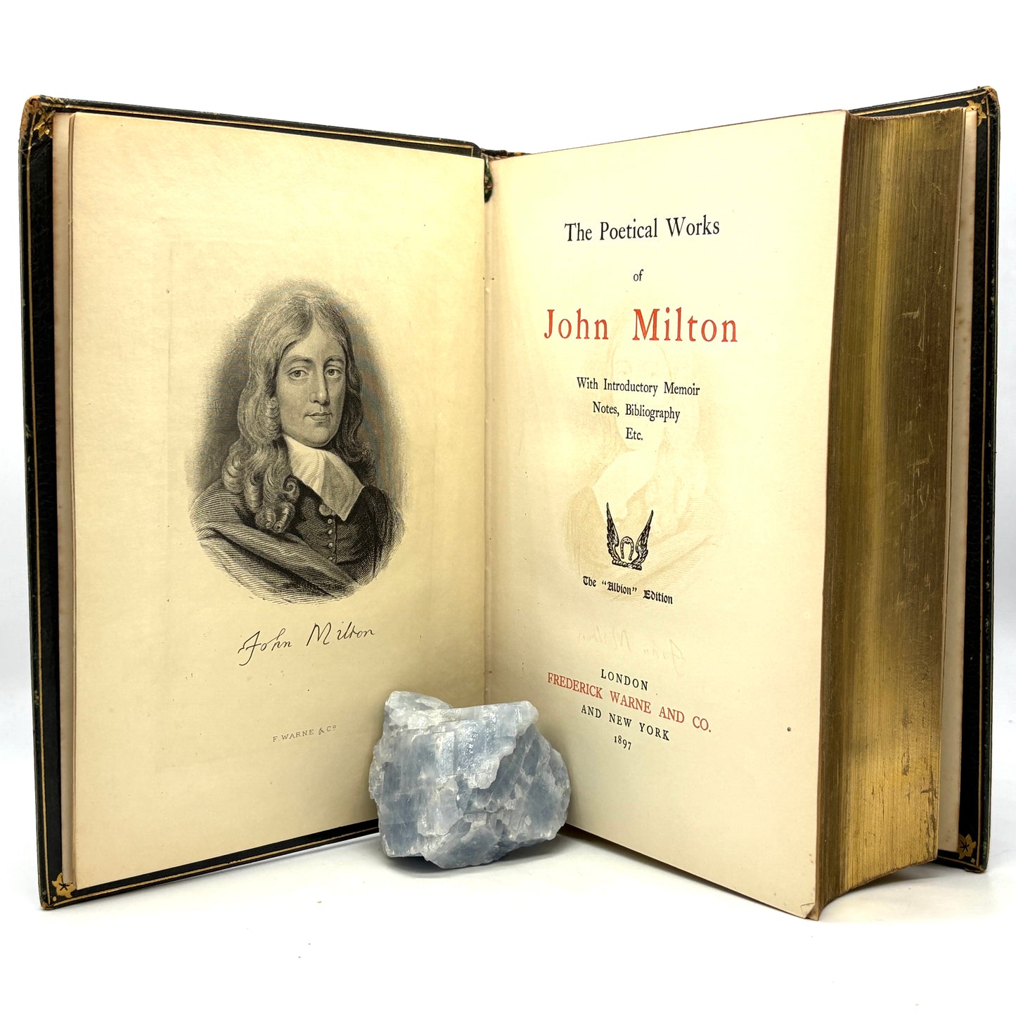 MILTON, John "The Poetical Works of John Milton" [Frederick Warne, 1897]