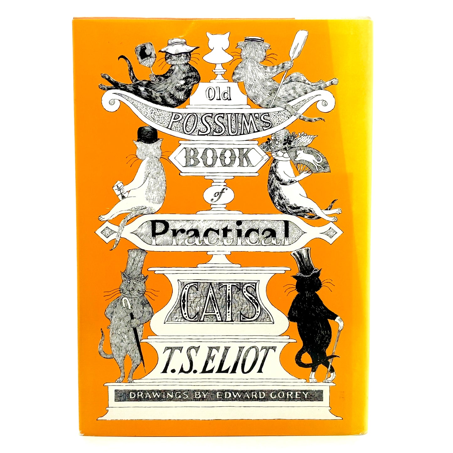 ELIOT, T.S. "Old Possum's Book of Practical Cats" [Harcourt, 1982] Signed by Edward Gorey