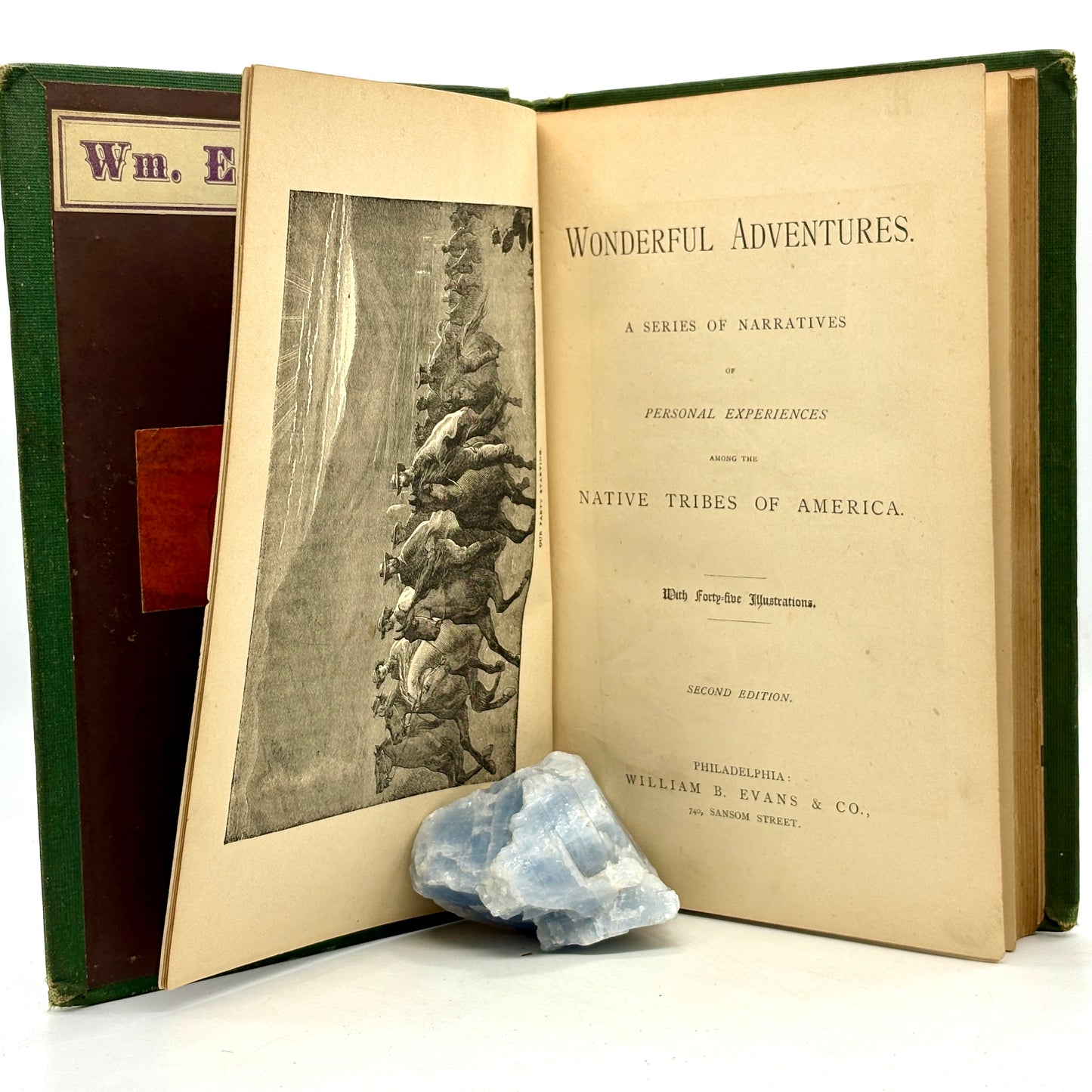 “Wonderful Adventures” [William B. Evans & Co., n.d./c1880s] Native Americans