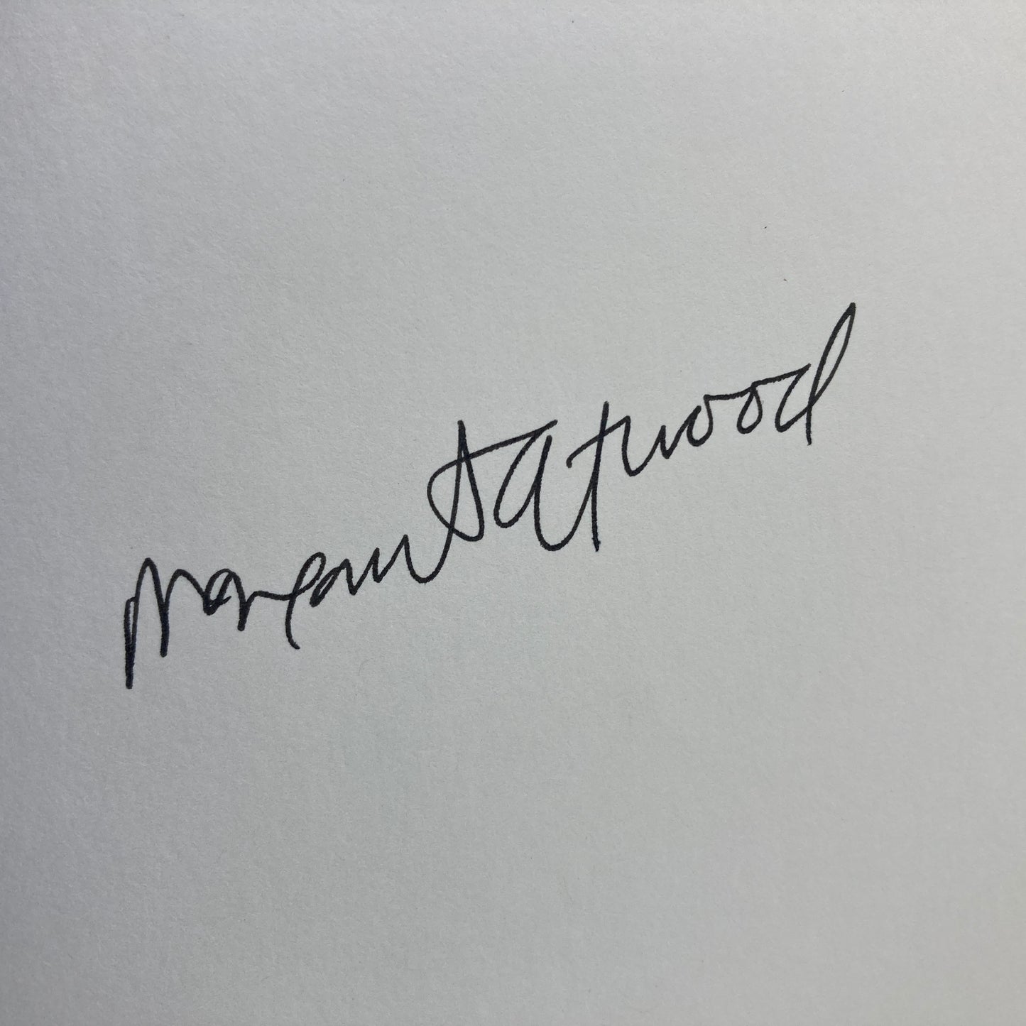 ATWOOD, Margaret "The Testaments" [Nan E. Talese, 2019] Signed 1st/1st