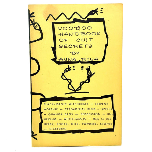 RIVA, Anna "Voodoo Handbook of Cult Secrets" [International Imports, 1970]