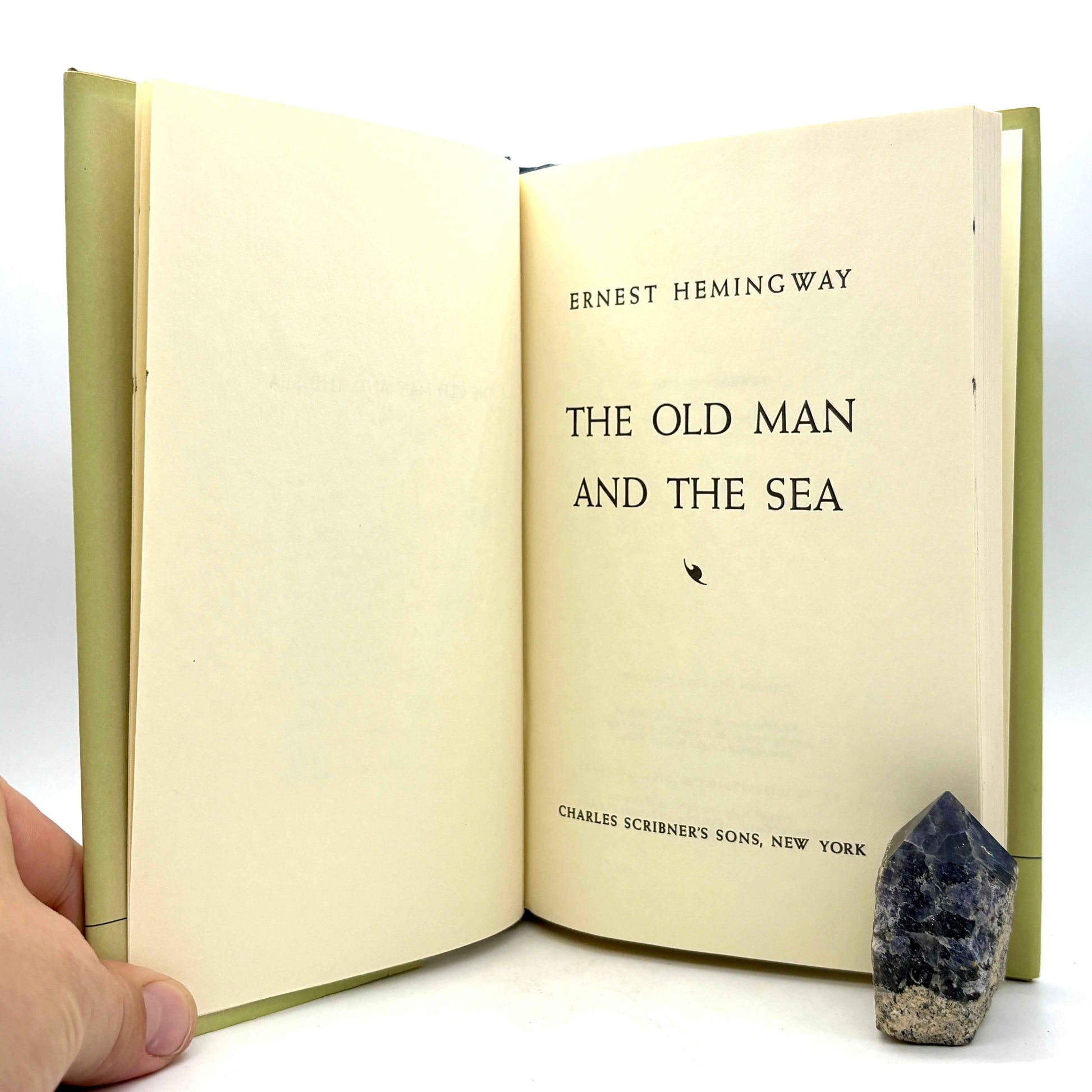 HEMINGWAY, Ernest "The Old Man and the Sea" [Scribner’s, n.d./c1970s]