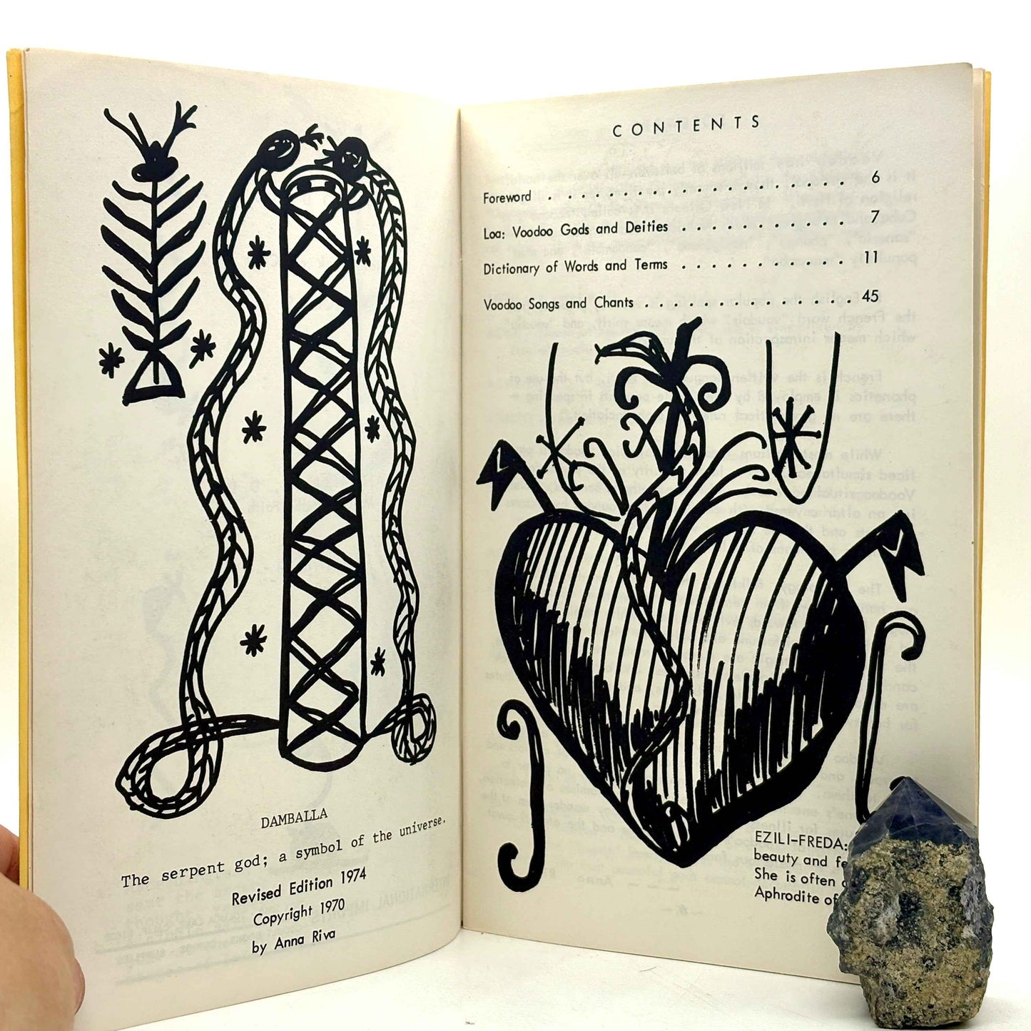 RIVA, Anna "Voodoo Handbook of Cult Secrets" [International Imports, 1970]