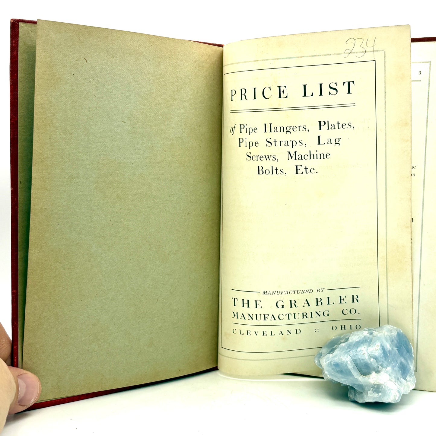 "Catalog G: Pipe Hangers, Plates, Straps, Lag Screws, Machine Bolts, Etc.” [c1909]