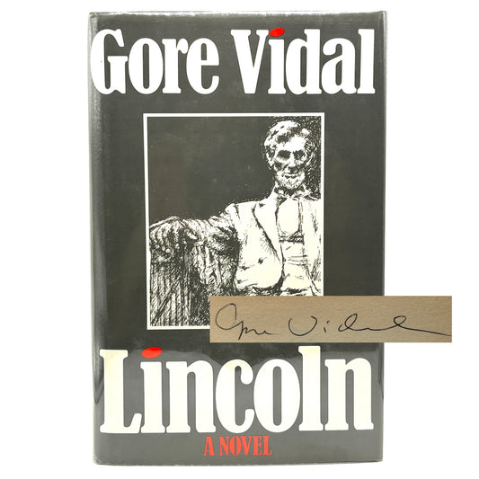 VIDAL, Gore “Lincoln” [Heinemann, 1984] Signed 1st UK Edition