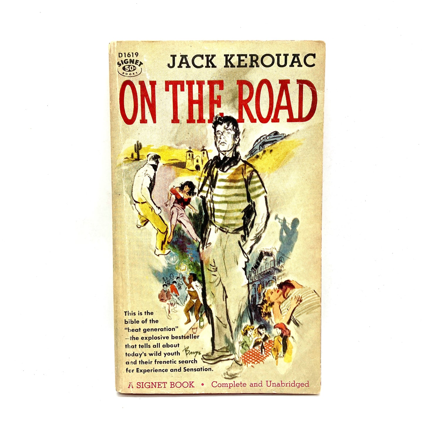 KEROUAC, Jack "On the Road" [Signet, 1958] 1st PB Edition