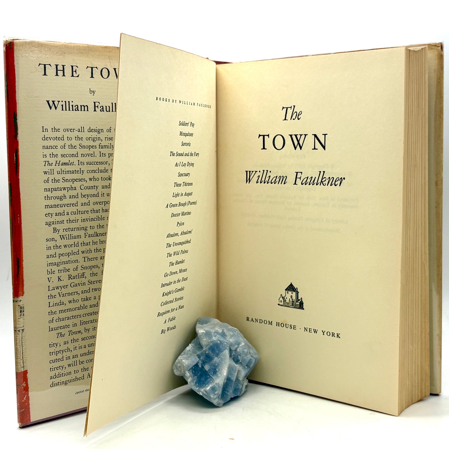 FAULKNER, William "The Town" [Random House, 1957] 1st Edition
