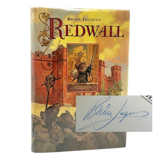 Jacques, Brian "Redwall" [Philomel Books, 1987] Signed 1st Edition