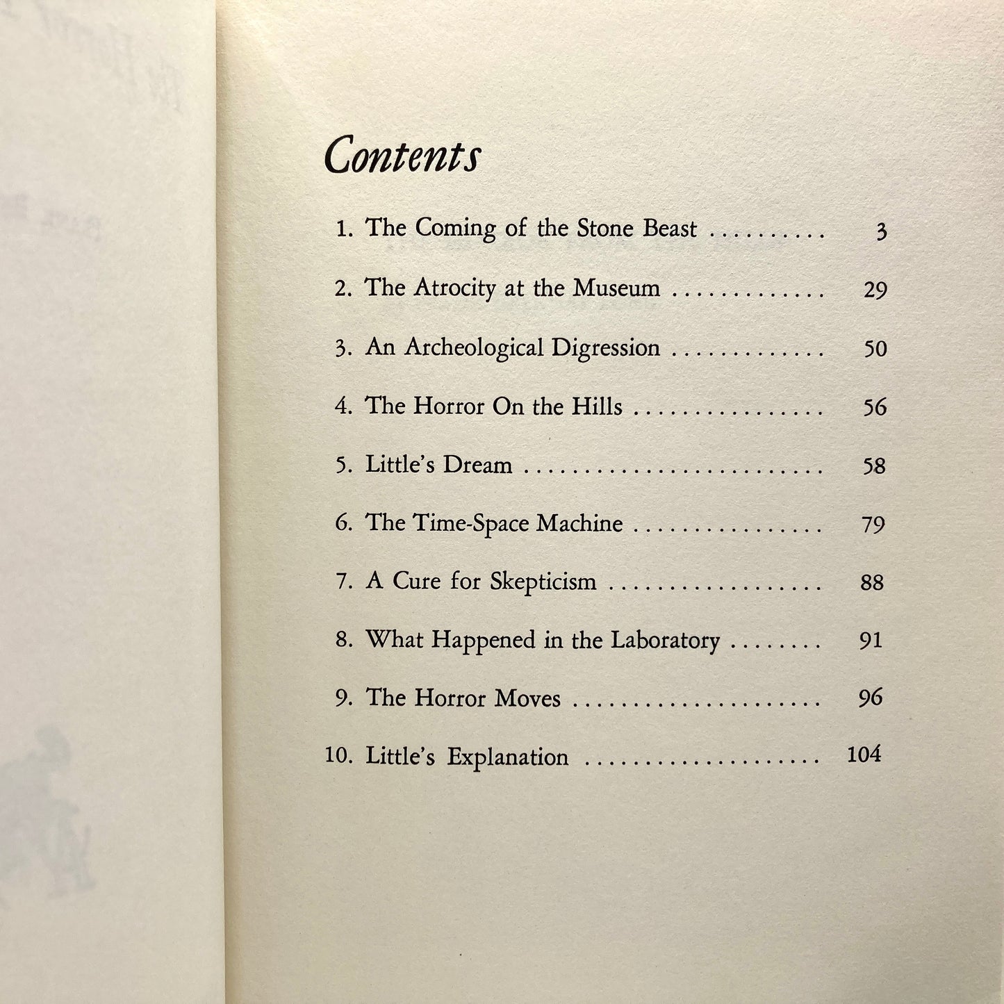 LONG, Frank Belknap "The Horror From the Hills" [Arkham House, 1963] 1st Edition