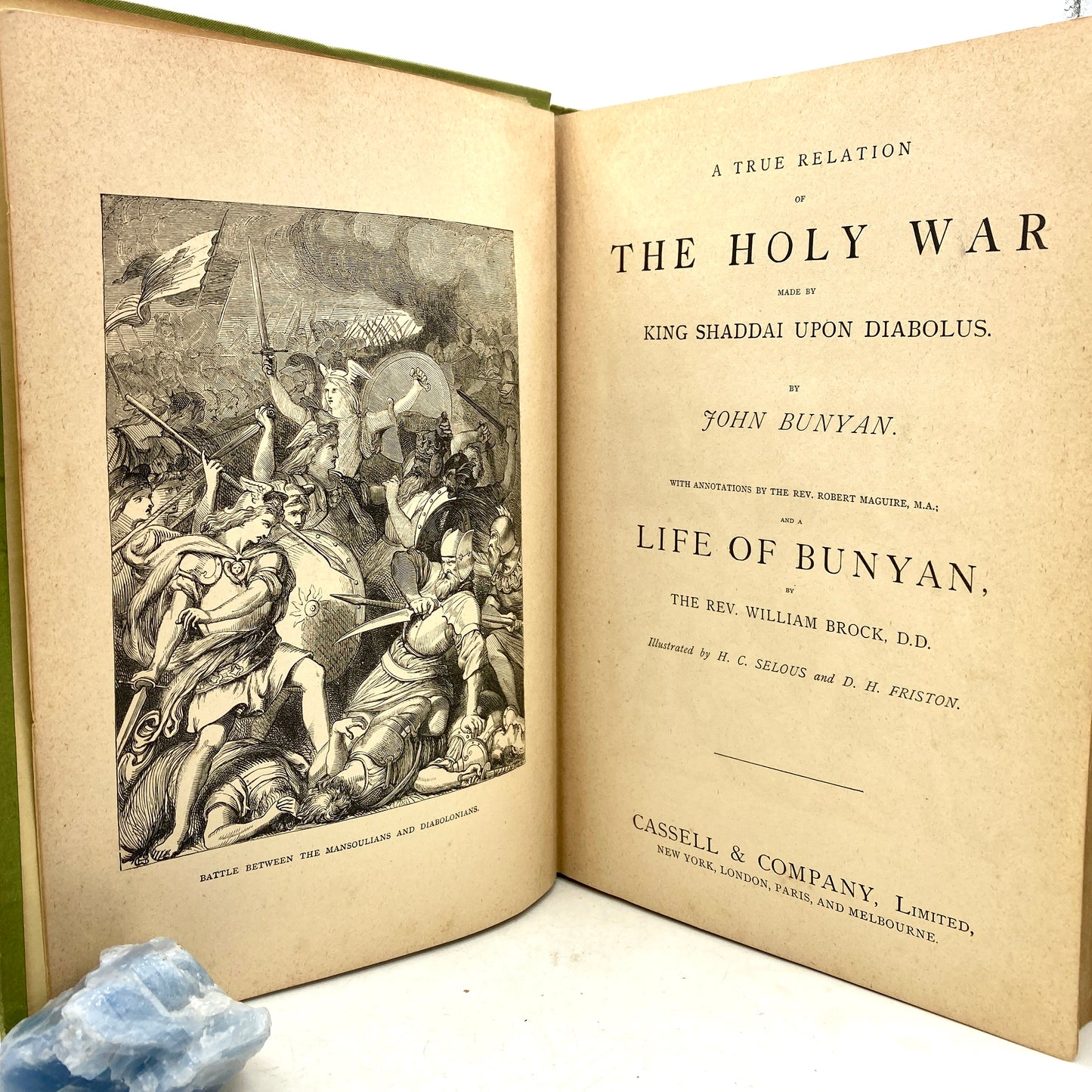 BUNYAN, John “La guerra santa, hecha por Shaddai sobre Diabolus” [The Book Society, c1880s]