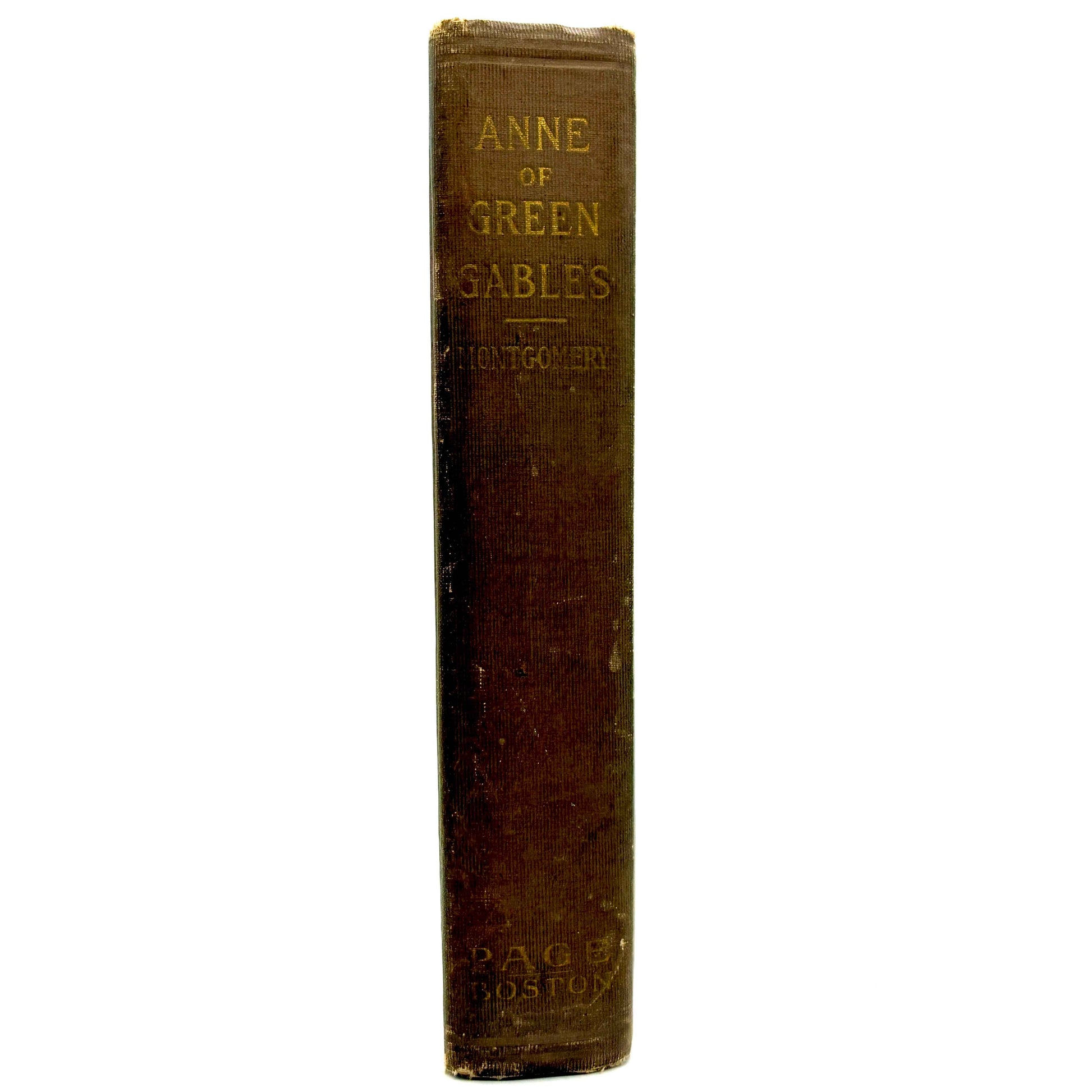 MONTGOMERY, L. M. “Anne of Green Gables” [L. C. Page, 1909] 11th Printing