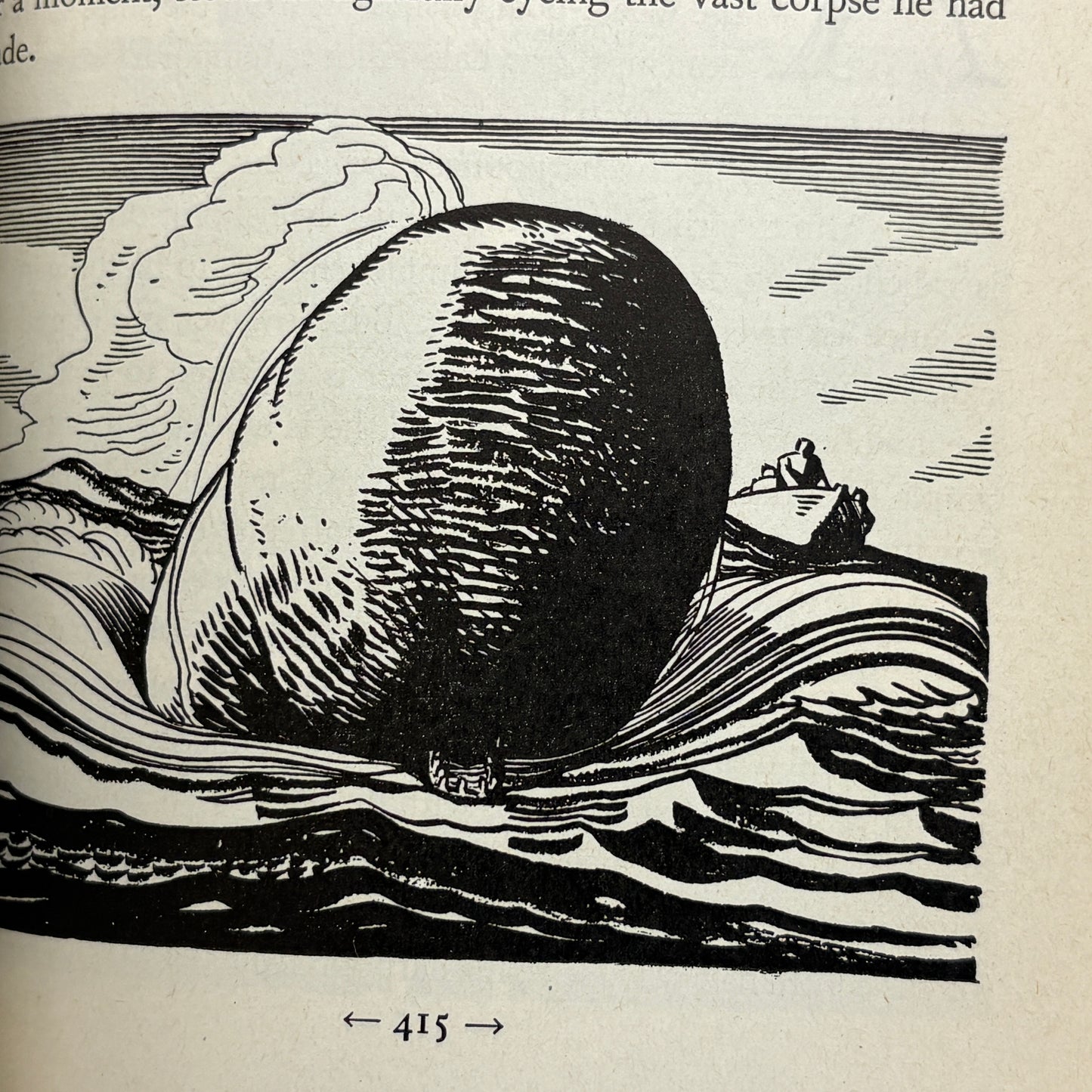 MELVILLE, Herman “Moby Dick” [Modern Library, c1944] Rockwell Kent