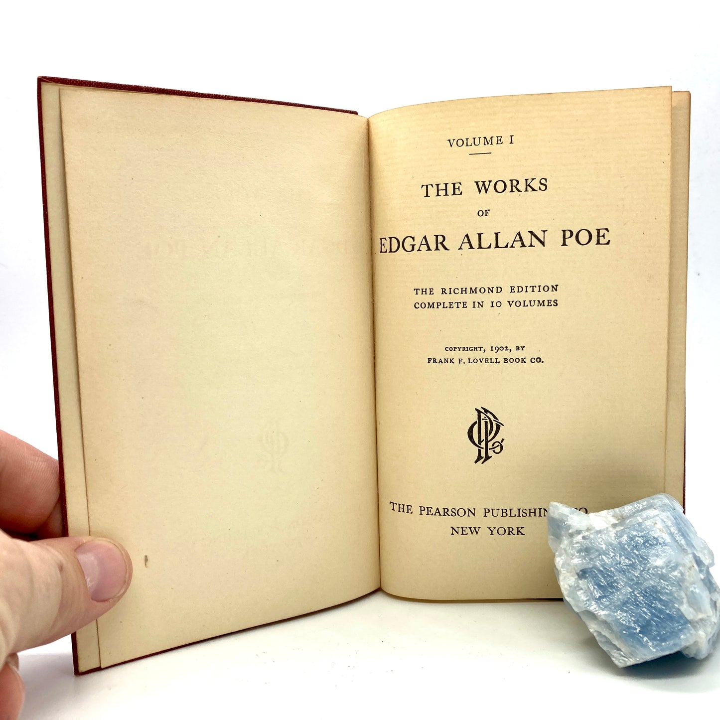 "The Works of Edgar Allan Poe, Richmond Edition" [Pearson Publishing, 1902]