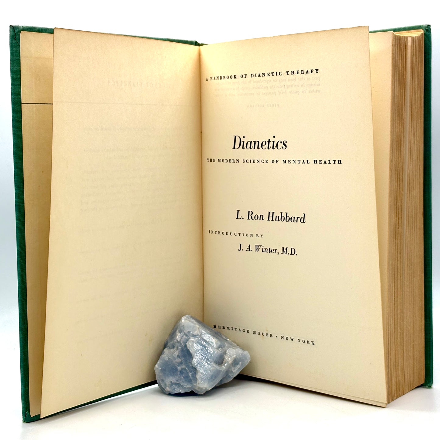 HUBBARD, L. Ron "Dianetics" [Hermitage House, 1950] 1st Edition, Scientology