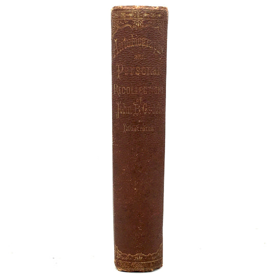GOUGH, John B. "Autobiography and Personal Recollections of John B. Gough' [Bill, Nichols & Co, 1870] - Buzz Bookstore