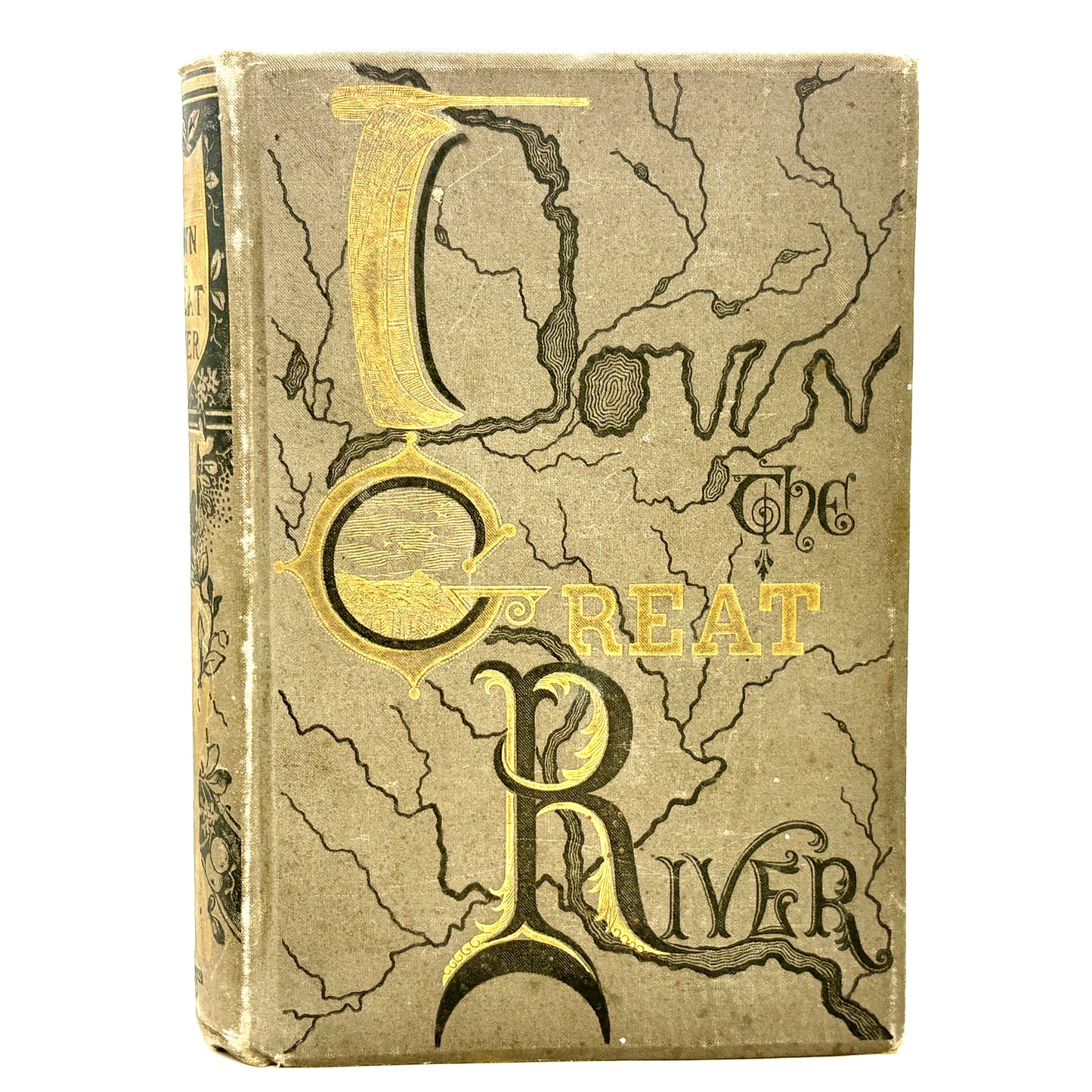 GLAZIER, Willard "Down the Great River" [Hubbard Bros, 1888] Mississippi River