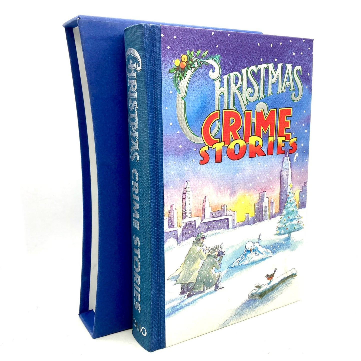 "The Folio Book of Christmas Crime Stories" [Folio Society, 2004] Illustrated