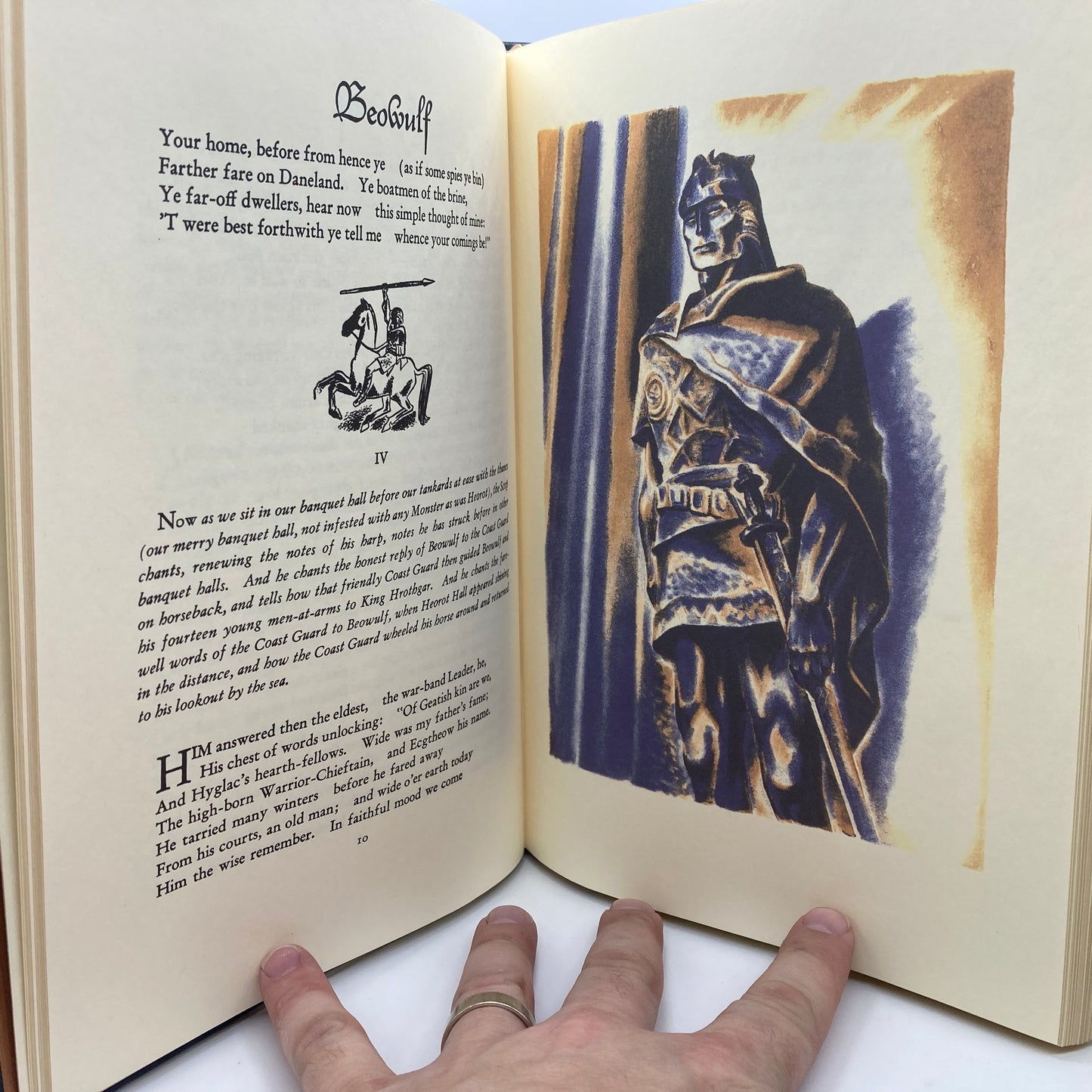 "Beowulf" [Easton Press, 2004] Illustrated by Lynd Ward