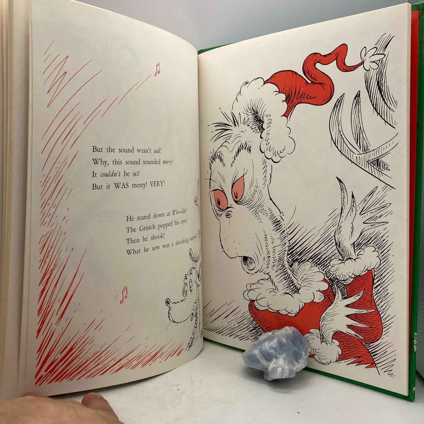 SEUSS, Dr. "How the Grinch Stole Christmas" [Random House, c1967] - Buzz Bookstore