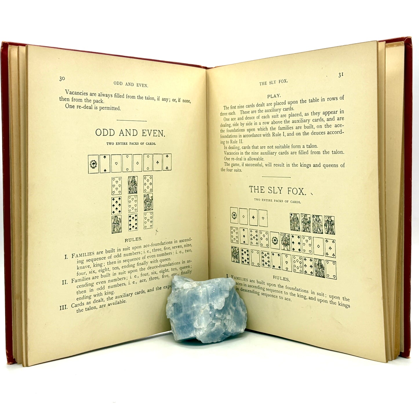 DICK, Harris B. "Dick's Games of Patience or Solitaire With Cards" [Fitzgerald, 1898]