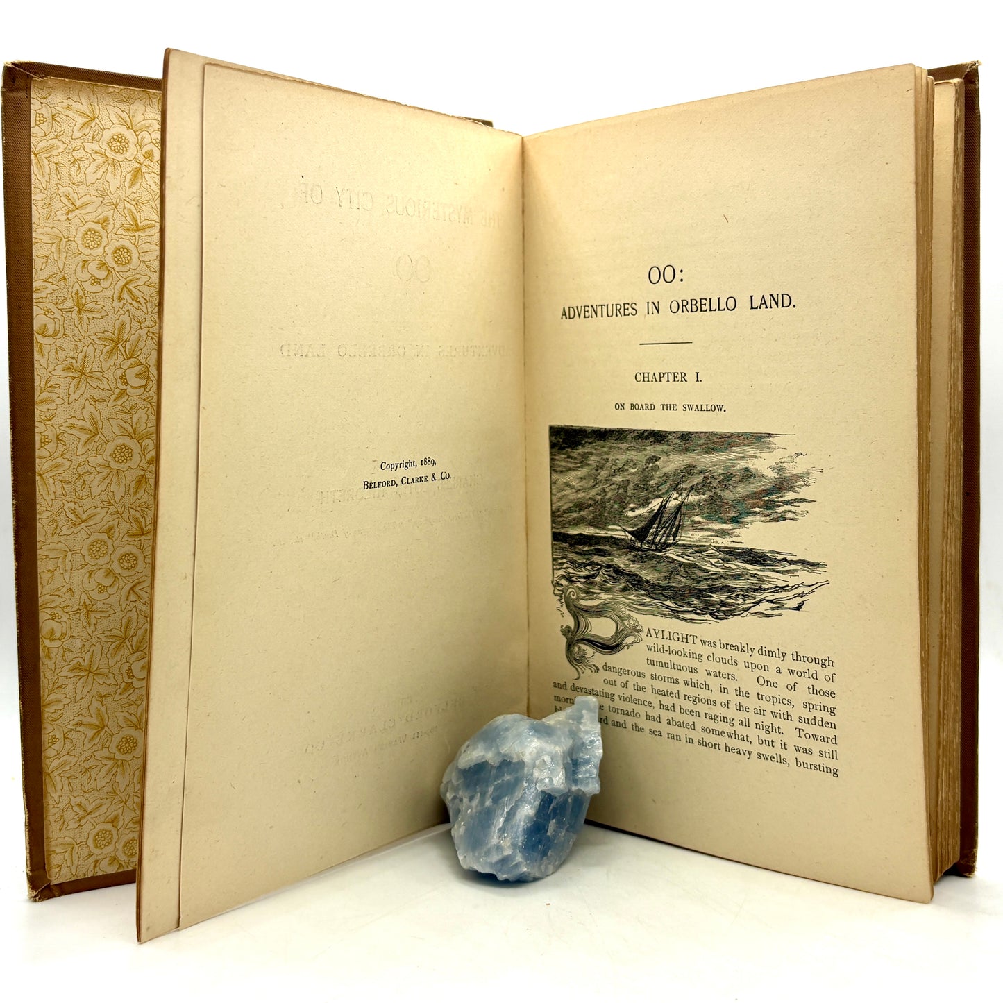 HILDRETH, Charles Lotin “The Mysterious City of Oo” [Belford, Clarke & Co., 1880]