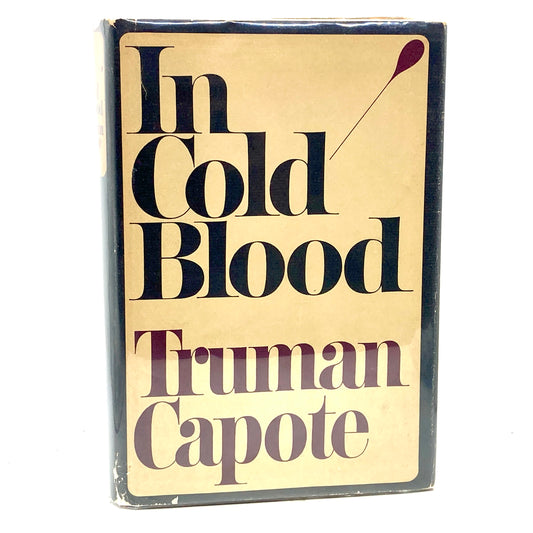 CAPOTE, Truman "In Cold Blood" [Random House, 1965] 1st Edition, 1st Printing