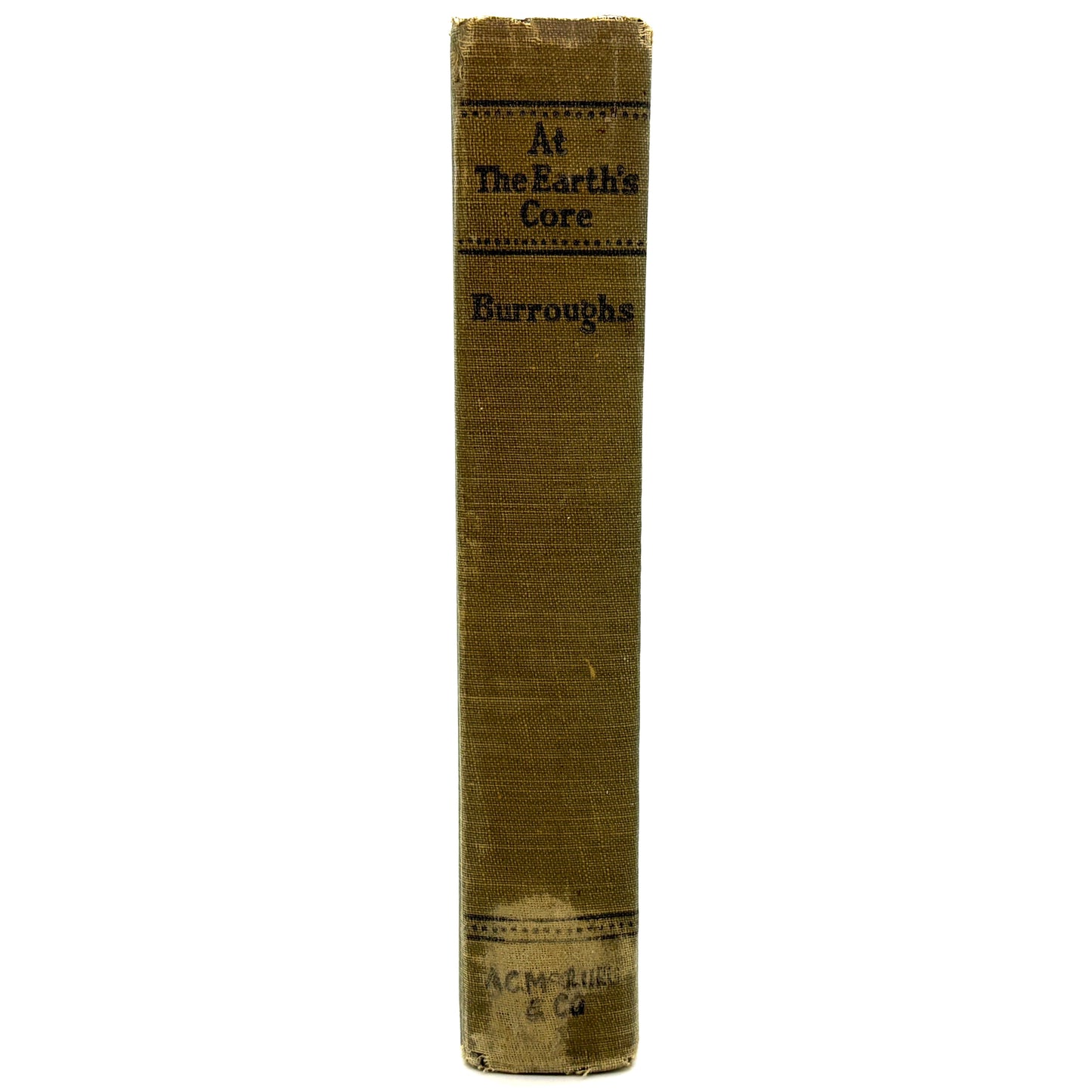 BURROUGHS, Edgar Rice "At the Earth's Core" [A.C. McClurg, 1922] 1st Edition
