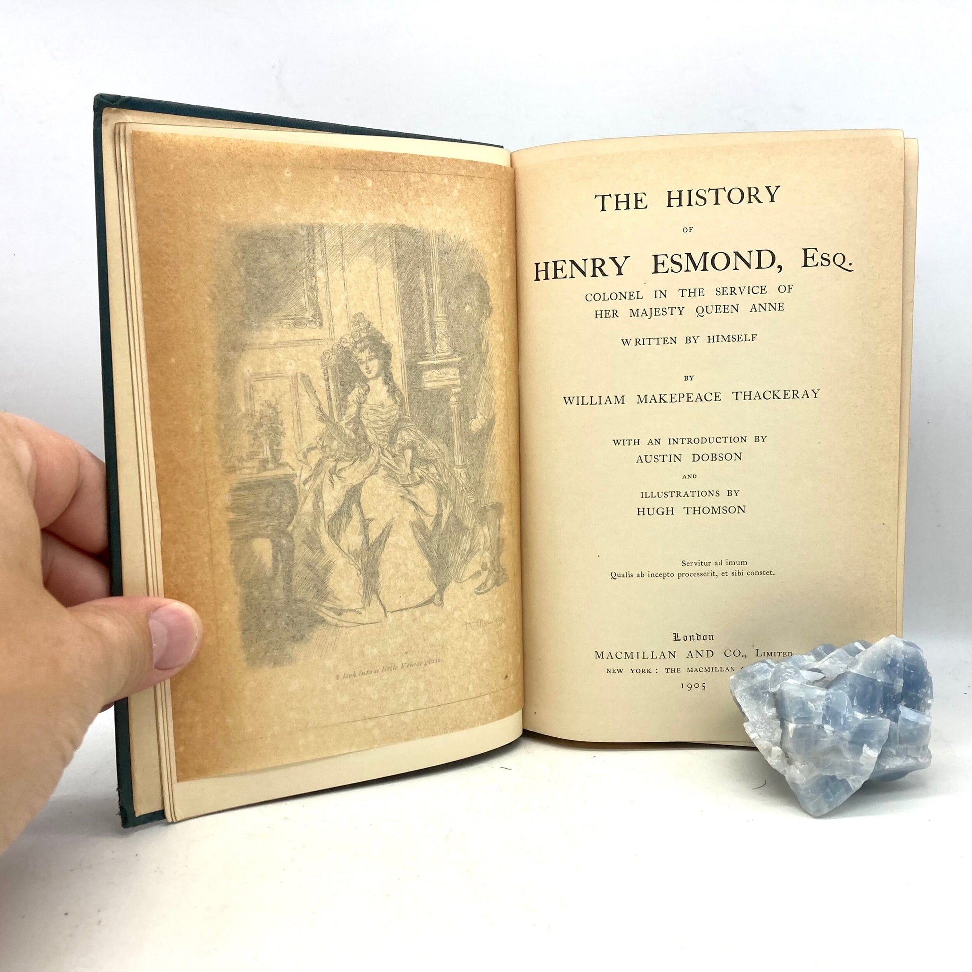 THACKERAY, William Makepeace "The History of Henry Esmond" [Macmillan, 1905] - Buzz Bookstore