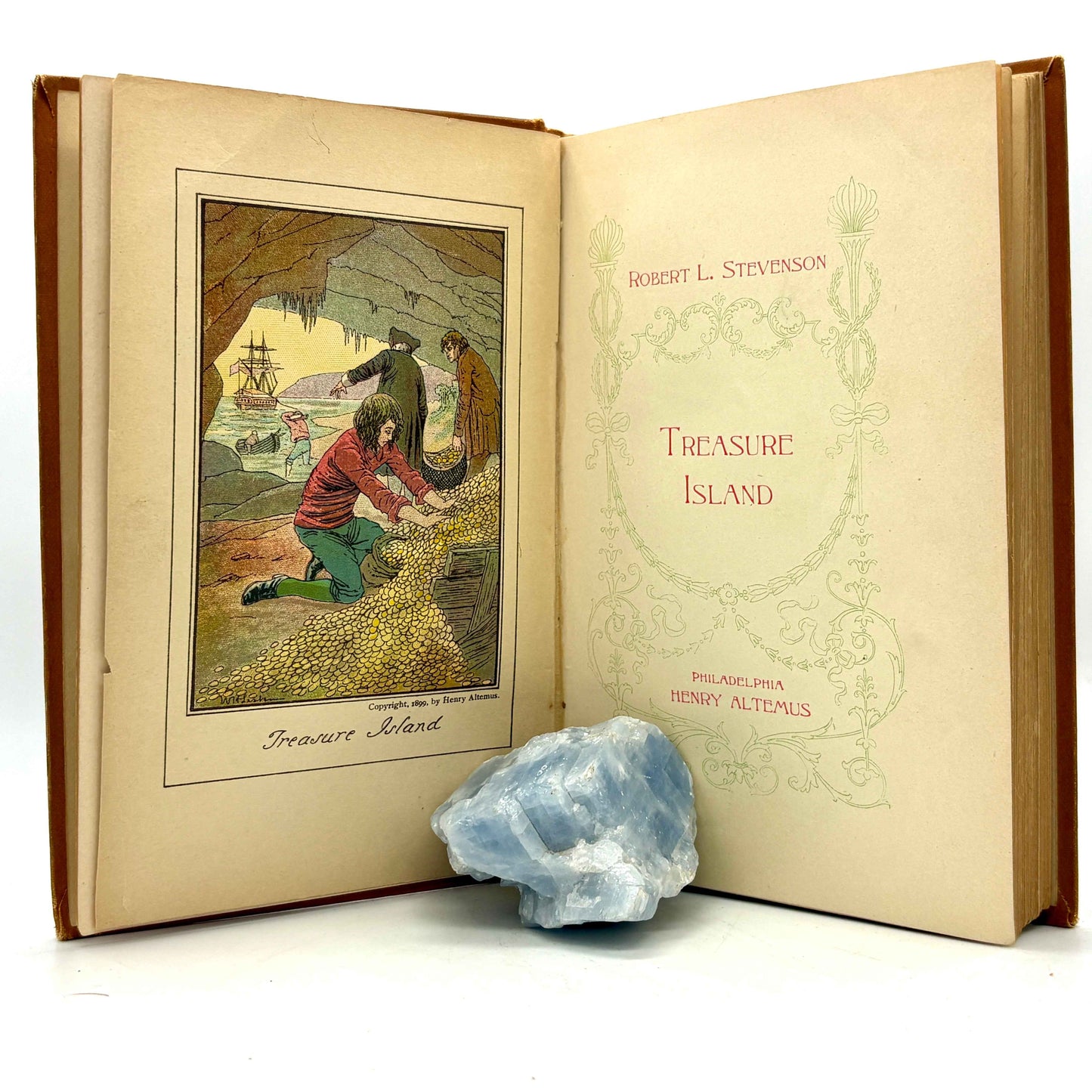 STEVENSON, Robert Louis “Treasure Island” [Henry Altemus, 1899]