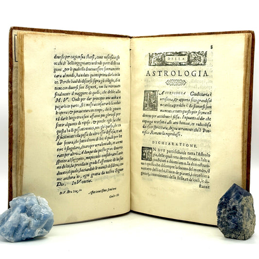 SCEVOLINI, Domenico “Discorso” [Giordano Ziletti, 1565] Astrology