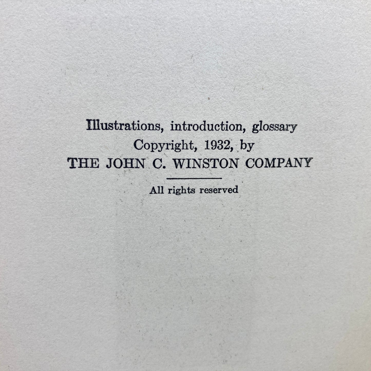 VERNE, Jules "Twenty Thousand Leagues Under the Sea" [John C. Winston, 1932] (Copy)