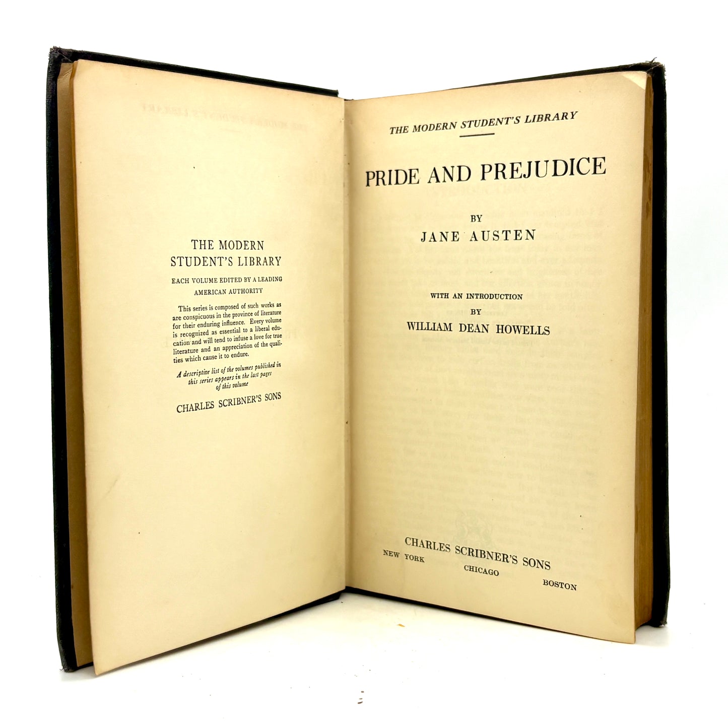AUSTEN, Jane “Pride and Prejudice” [Charles Scribner’s Sons, 1918]