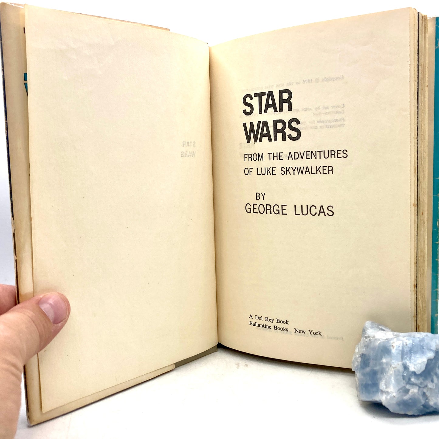 LUCAS, George "Star Wars" [Del Rey, 1976] Book Club Edition