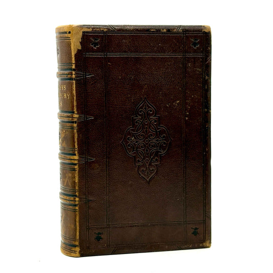 CHAUCER, Geoffrey "The Canterbury Tales" [Routledge, 1854] Gauffered Edges