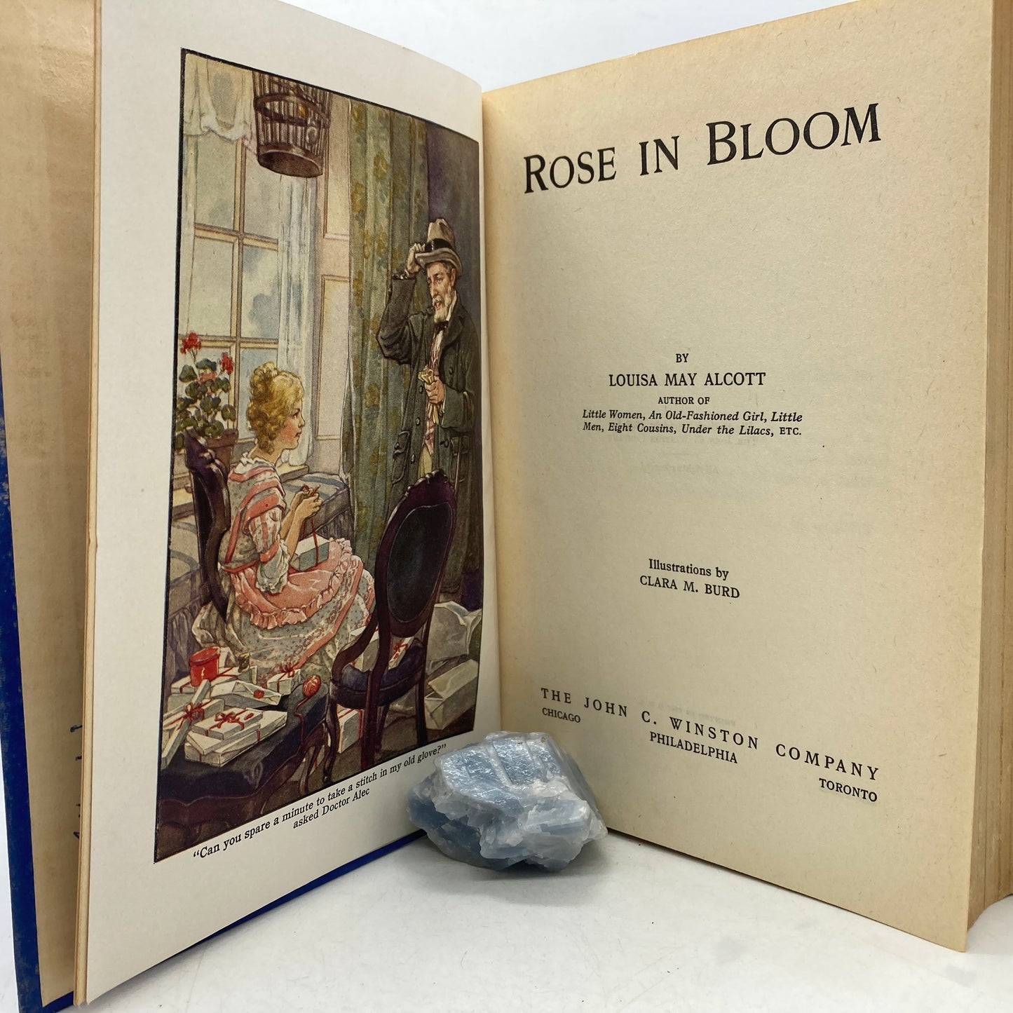 ALCOTT, Louisa May "Rose in Bloom" [John C. Winston, 1933]
