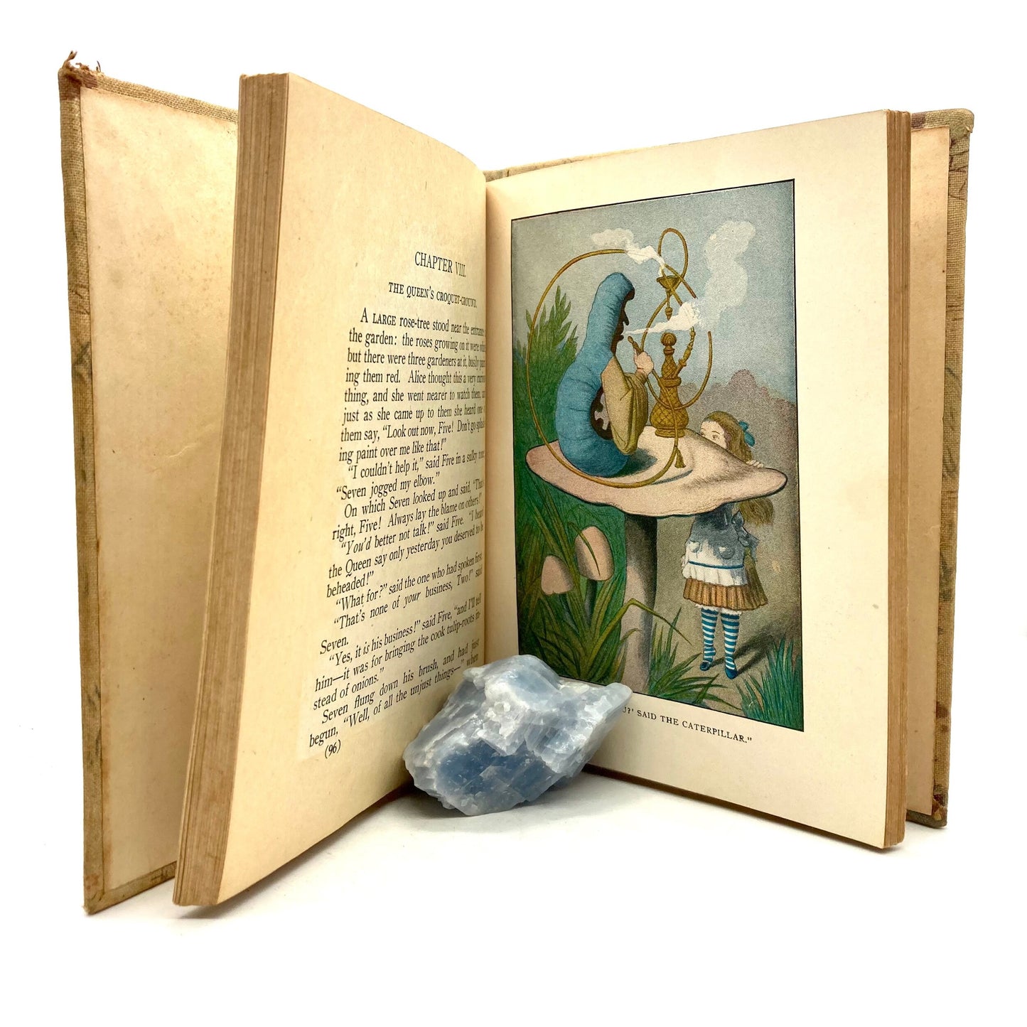 CARROLL, Lewis "Alice in Wonderland"/"Through the Looking Glass" [Henry Altemus, 1897/1900] - Buzz Bookstore