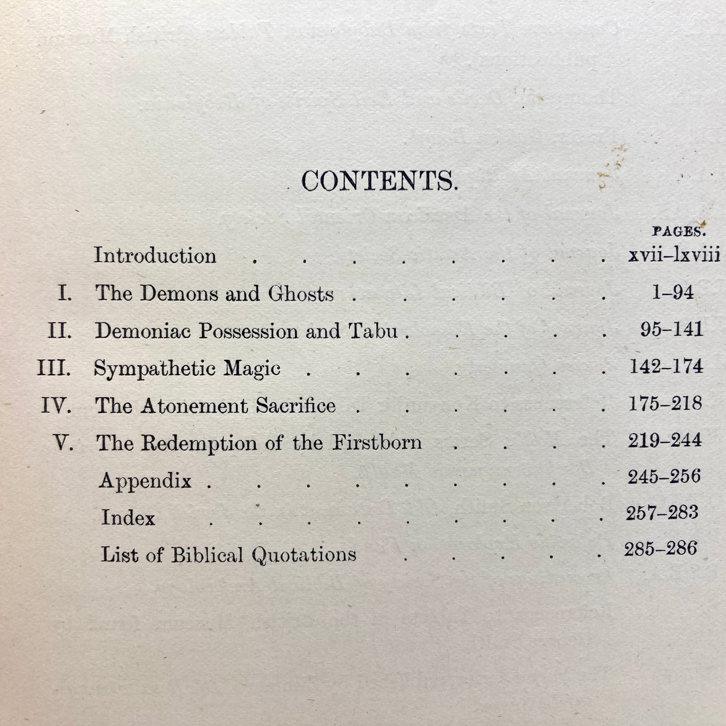 THOMPSON, R. Campbell "Semitic Magic, Its Origins & Development" [Luzac & Co, 1908]