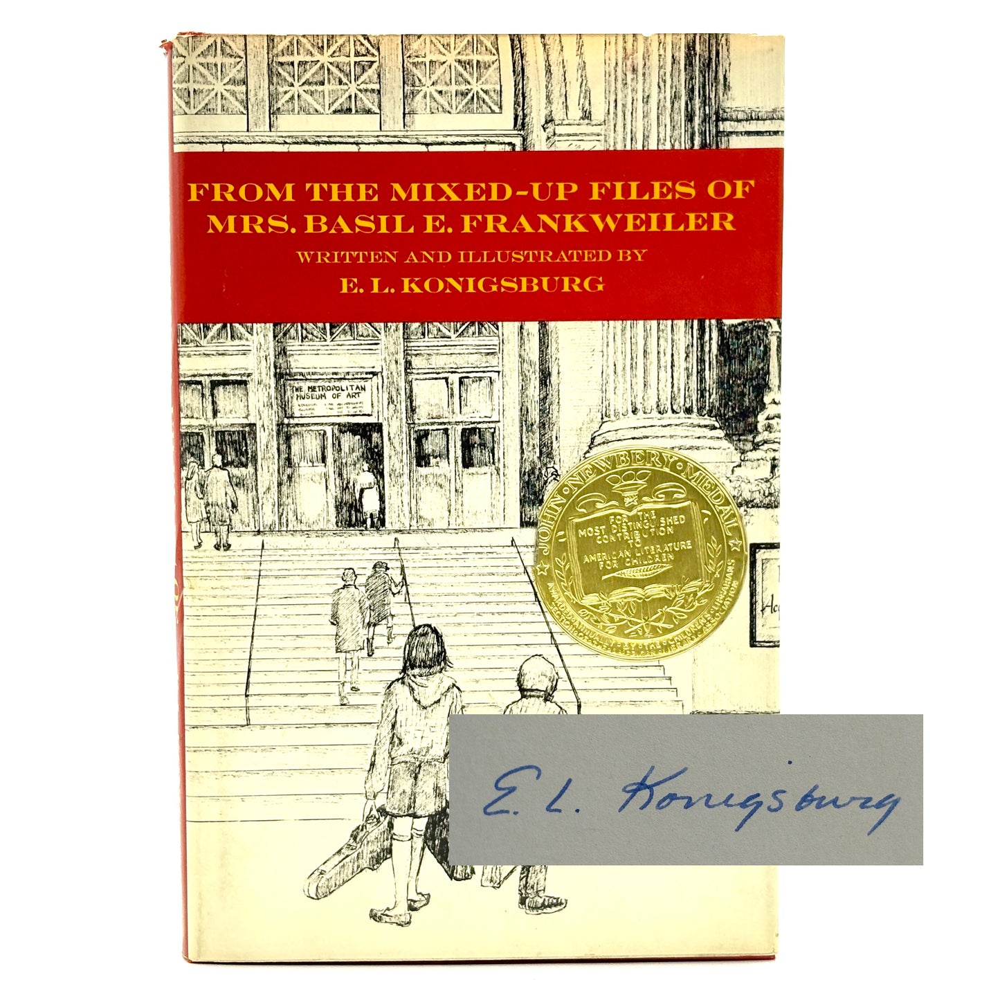 KONIGSBURG, E.L. "From the Mixed up Files of Mrs. Basil E. Frankweiler" [1968] Signed
