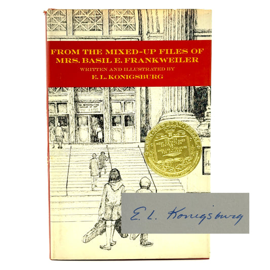 KONIGSBURG, E.L. "From the Mixed up Files of Mrs. Basil E. Frankweiler" [1968] Signed