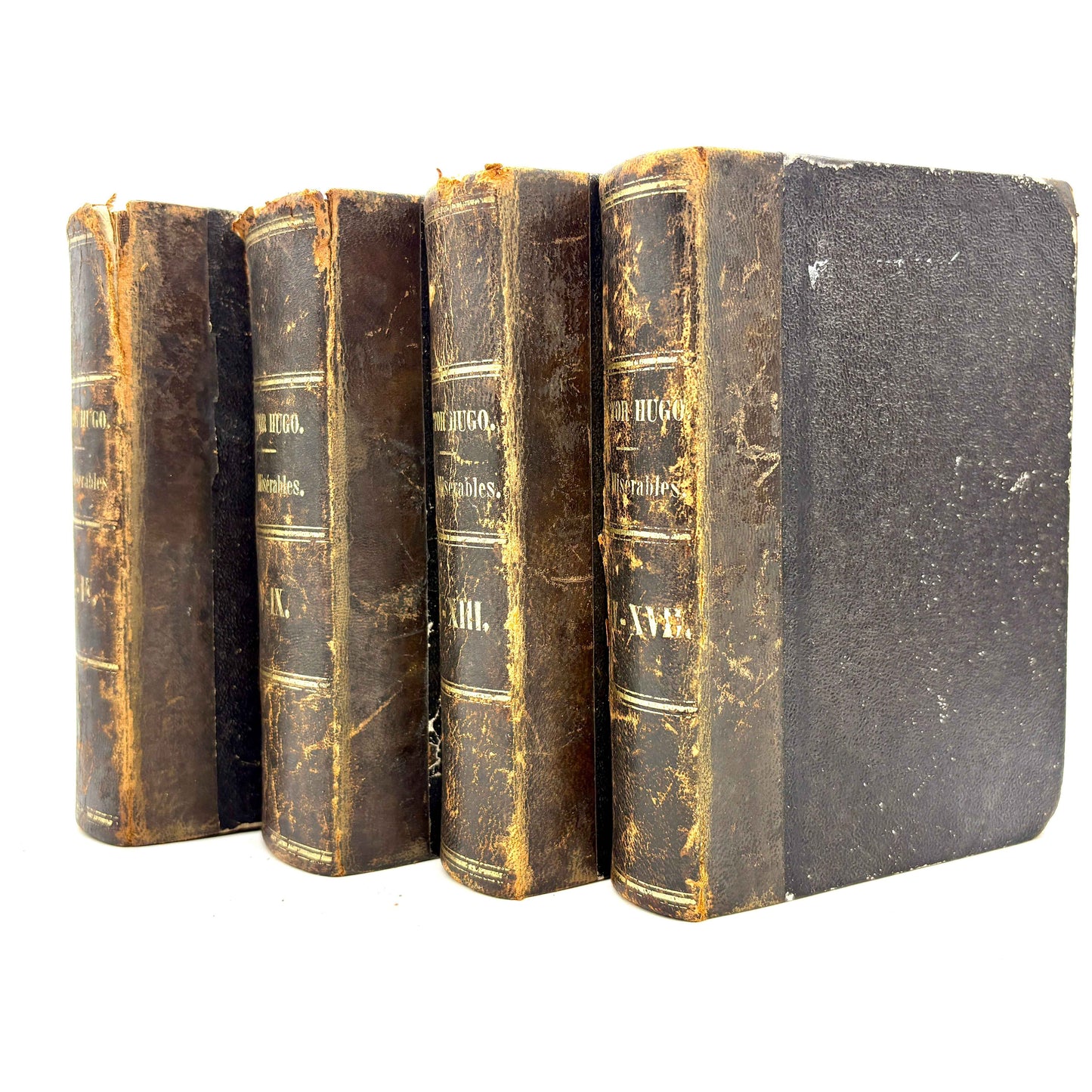 HUGO, Victor "Les Misérables" [Naumbourg, 1862] 1st Pirated Edition