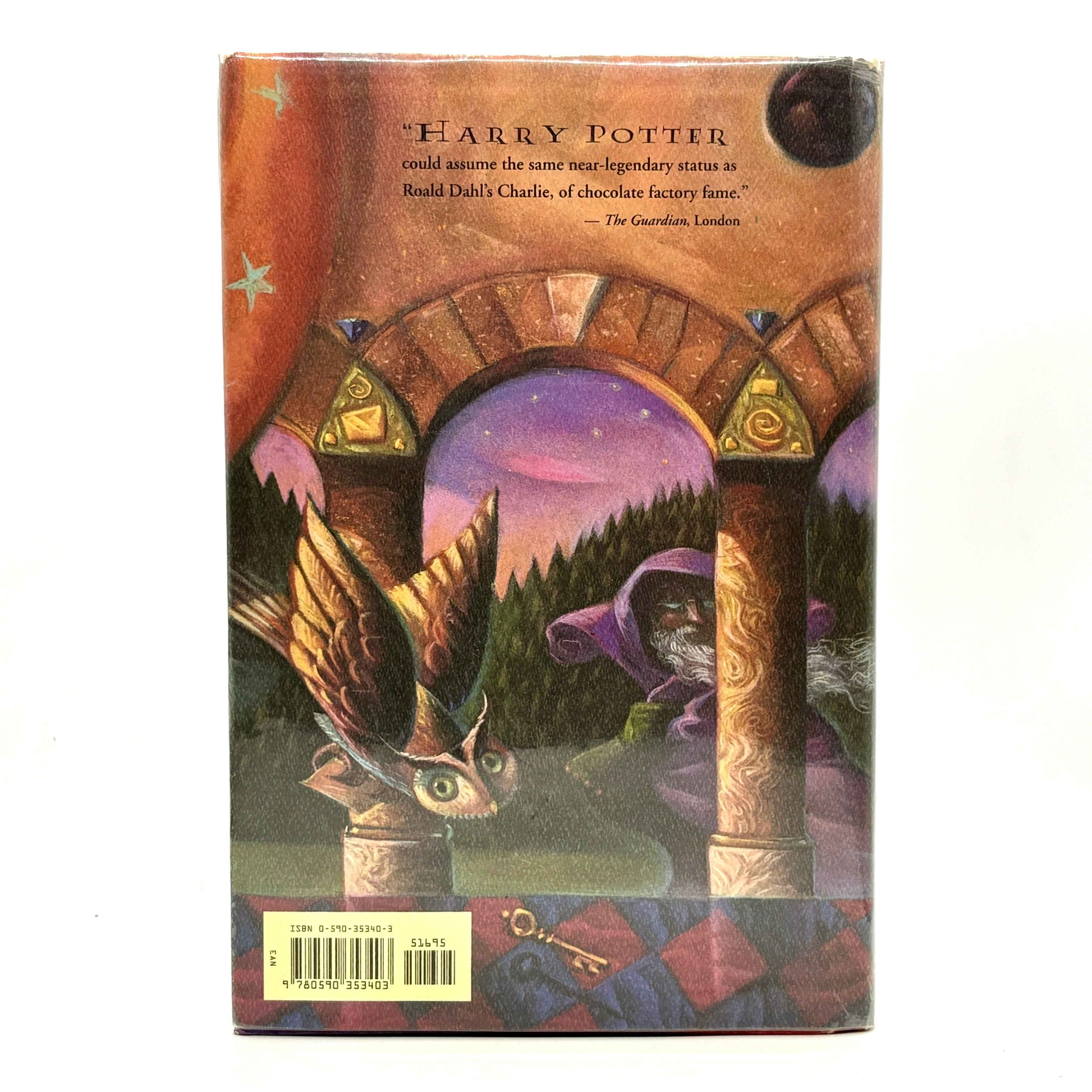 ROWLING, J.K. "Harry Potter and the Sorcerer's Stone" [Arthur A. Levine, 1998] 1st Printing