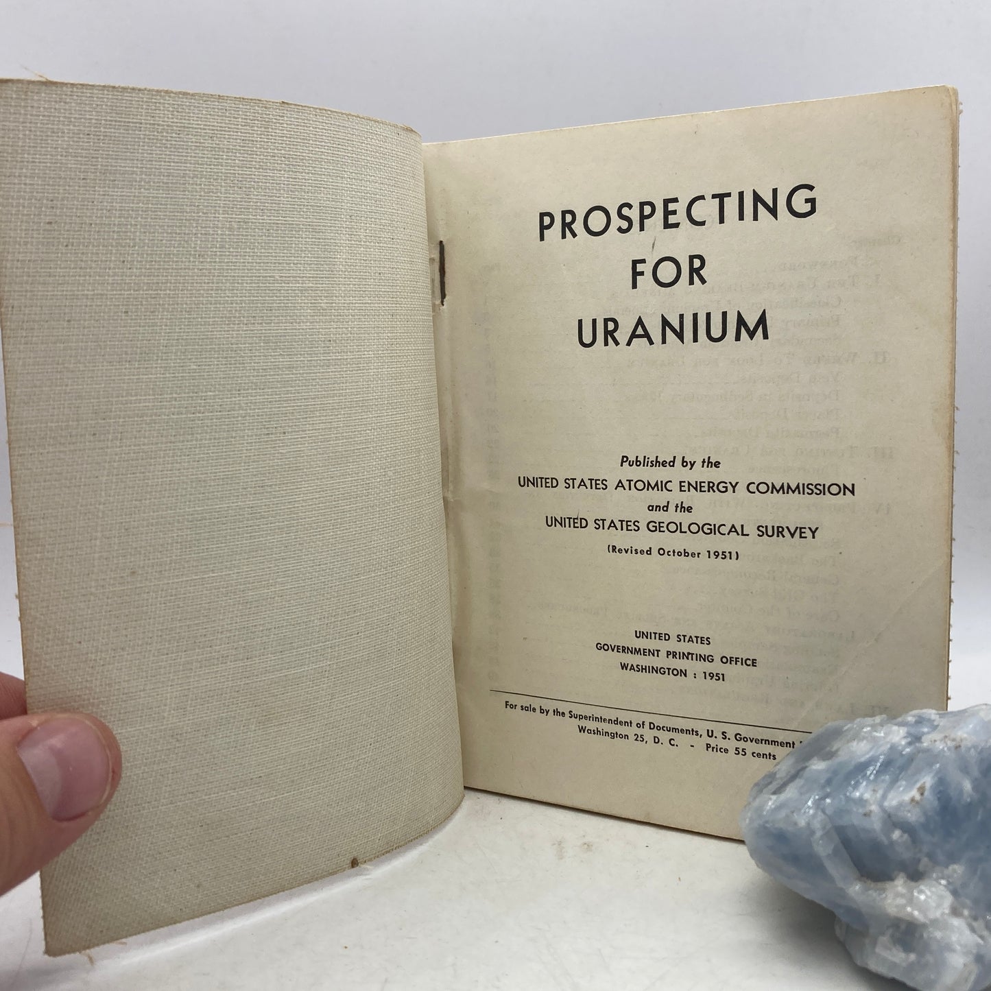 "Prospecting for Uranium" [United States Atomic Energy Commission, 1951]