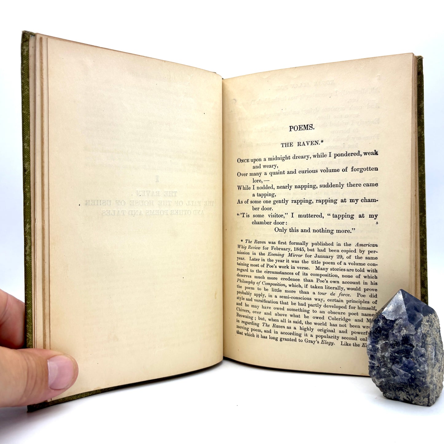 POE, Edgar Allan "Poems and Tales" [Houghton Mifflin, 1898]